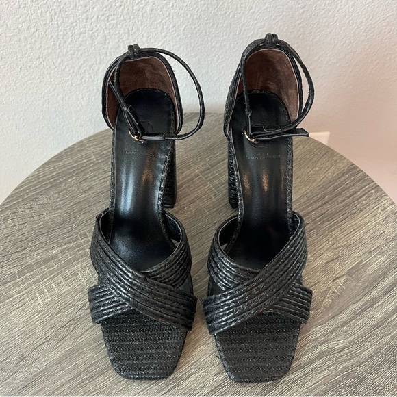REVOLVE House of Harlow 1960 Cava Chunky Heel in Black- Size 8.5 - Picture 14 of 15